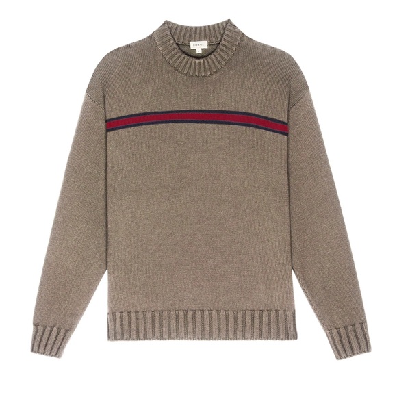 DONNI. cotton cashmere striped sweater small - Picture 1 of 5